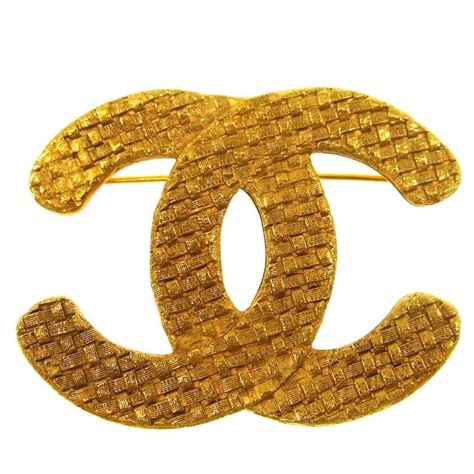 Chanel lapel brooch